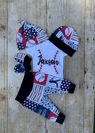 Image result for Baby Baseball Outfit