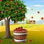 Image result for Fall Apple Basket SVG