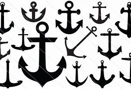 Image result for Ship Anchor Silhouette