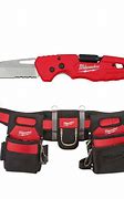 Image result for Milwaukee Box Cutter Knife On Belt