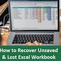 Image result for Recover Unsaved Workbooks Excel
