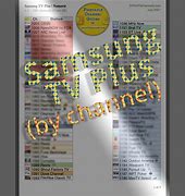Image result for Samsung Smart TV Channel List