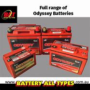 Image result for Odyssey Battery Chart