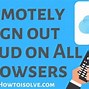 Image result for How to Sign Out of Cloud and Keep Pictures