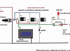 Image result for Battery Charging Circuit Diagram