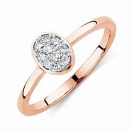 Image result for Rose Gold Promise Rings