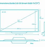 Image result for Samsung 7.5 Inch Smart TV Dimensions