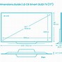 Image result for 100 Inch TV Dimensions in Cm