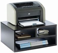 Image result for Wooden Desktop Printer Stand