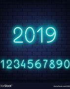 Image result for 2018 Numbers Neon
