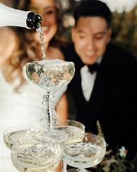 Image result for How to Make a Champagne Tower