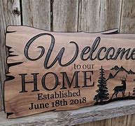Image result for Personalized Rustic Wood Signs