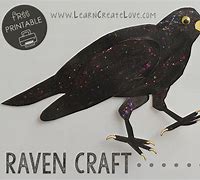 Image result for Raven Craft for Kids