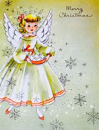 Image result for Merry Christmas Vintage Angel
