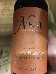 Image result for Neal Family Cabernet Sauvignon Howell Mountain Estate