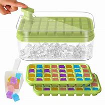 Image result for Ice Cube Tray with Storage Bin