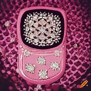 Image result for Diamond On Flip Phone