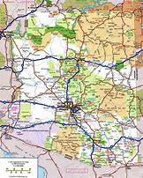 Image result for Arizona Maps for Travel