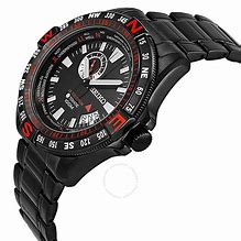 Image result for Seiko Black Red Watch