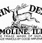 Image result for John Deere Logo Black White