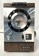 Image result for Vintage Sony Radio Alarm Clock