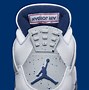 Image result for New Jordan 4 Blue White