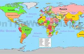 Image result for World Country Map