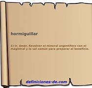 Image result for hormiguillar