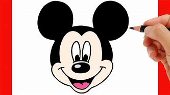 Image result for How Do You Draw Mickey Mouse With