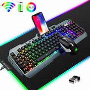 Image result for Lighted Keyboard and Mouse Combo