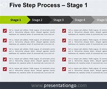 Image result for 5 Steps Process Ppt