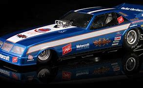 Image result for Blue Max Mustang Funny Car