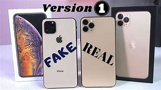 Image result for Real vs Fake iPhone 11 Pro Max