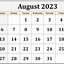 Image result for Aug 2023 Calendar
