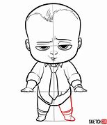 Image result for Drawing of Boss Baby