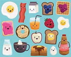Image result for Cute Food Items