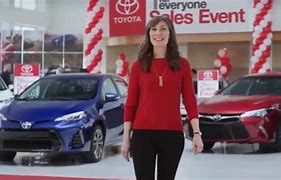 Image result for Toyota Spokeswoman Jan 1st Commercial