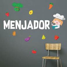 Menjador Amb Cuinera Vinils Per A Col 183 Legis I Escoles
