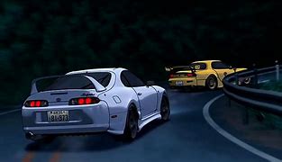 Image result for Initial D Anime Supra