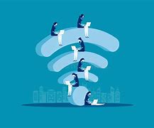 Image result for Wi-Fi Cartoon 2X2