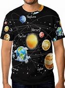 Image result for Solar System Planets T-Shirt