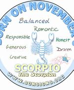 Image result for November 6th Zodiac Sign