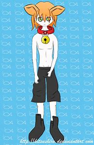Image result for Anime Orange Neko Boy
