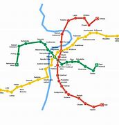 Image result for Map of Prague Metro System