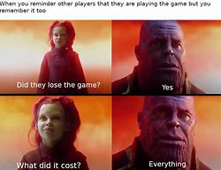 Image result for Lost Game Meme