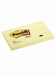 Image result for Post It Notes Yellow 4x4