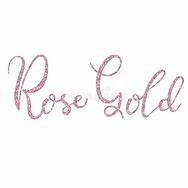 Image result for 2019 Letteringglitter Rose Gold
