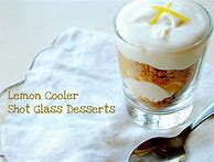 Image result for Lemon Shot Glass Dessert Recipes