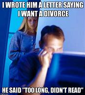 Image result for Divorce Rock Meme