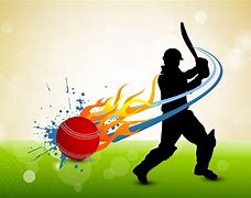 Image result for Cricket Red Theme Poster